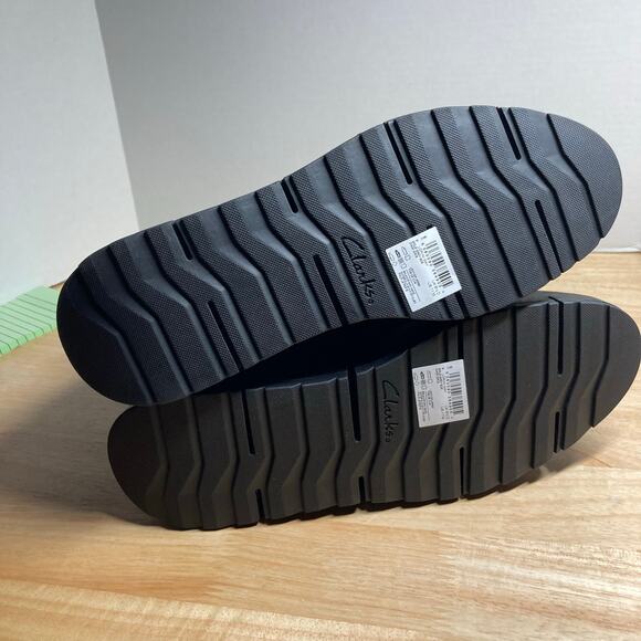 Clarks Loriini May Suede Bootie Sz 11 M Mole Grey Suede(Brown) New - Picture 5 of 11